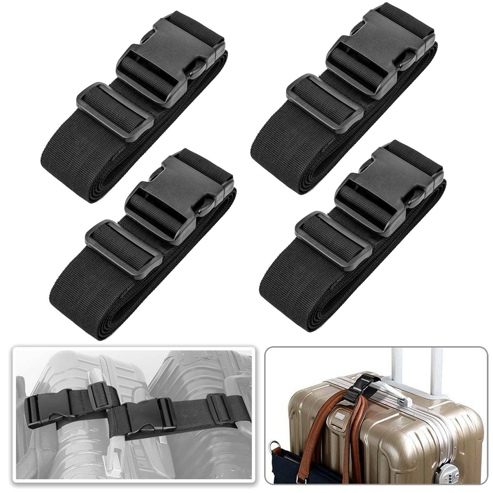 Adjustable Heavy Duty 2M Long Luggage Straps Suitcase Belt Travel  Accessories 